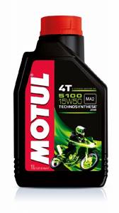 MOTUL 5100 4T (MA2) 15w50 1л (масло моторное) полусинтетика для 4-тактной мототехники